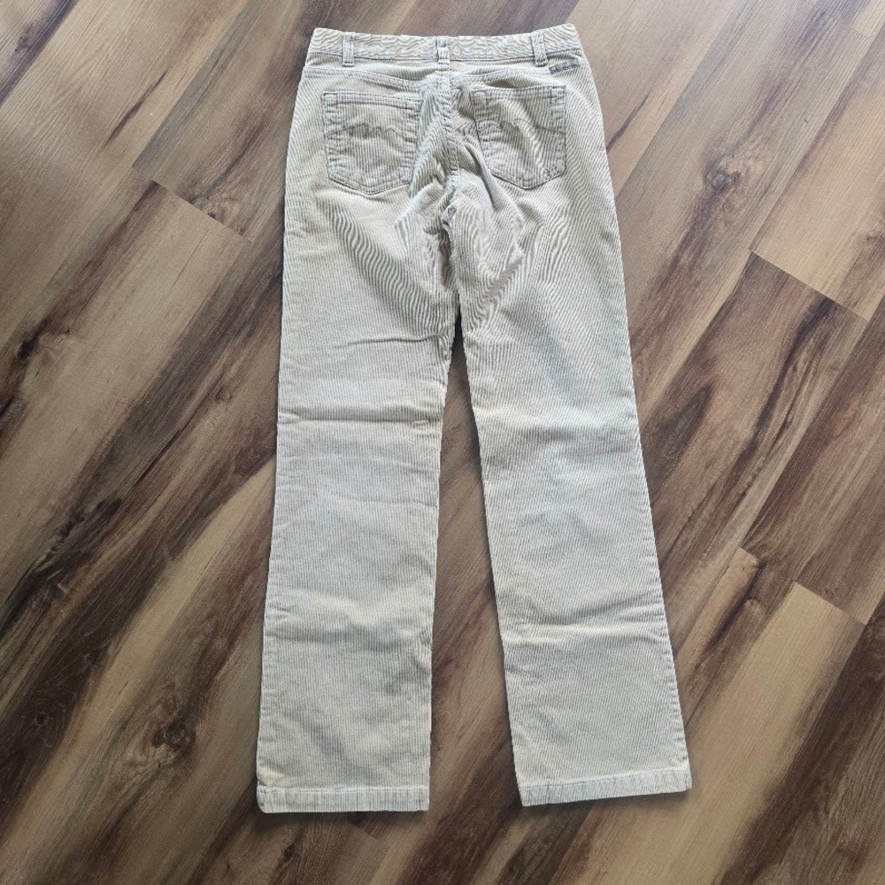 Columbia Corduroy Pants Women 4 Tan Straight Leg Stretch Gorpcore Hiking Utility - Picture 7 of 11